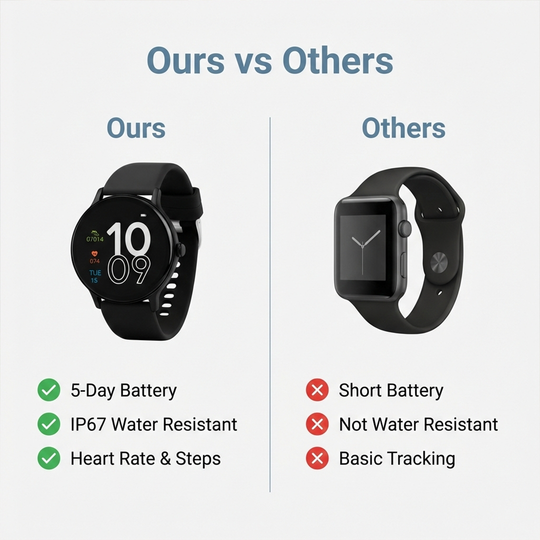 Smartwatch - Health Monitoring - Fitness Tracking