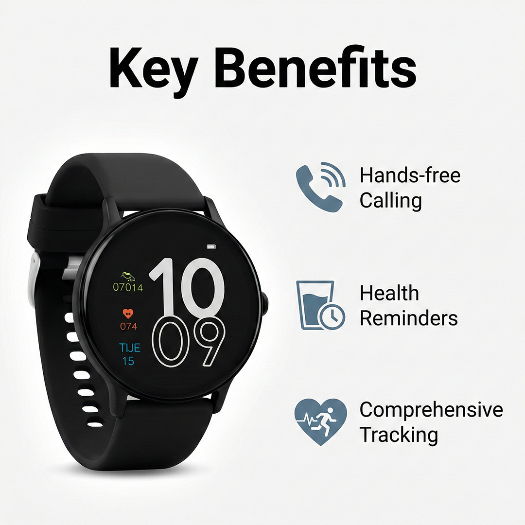 Smartwatch - Health Monitoring - Fitness Tracking