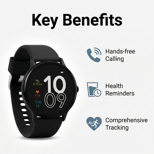 Smartwatch - Health Monitoring - Fitness Tracking