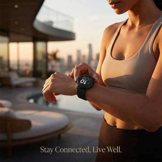 Smartwatch - Health Monitoring - Fitness Tracking