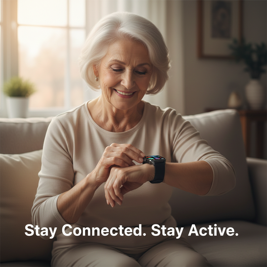 Smartwatch - Senior Friendly - Health Monitoring
