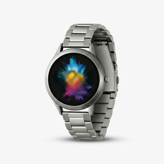 Smartwatch - Silver Metal - AMOLED Display