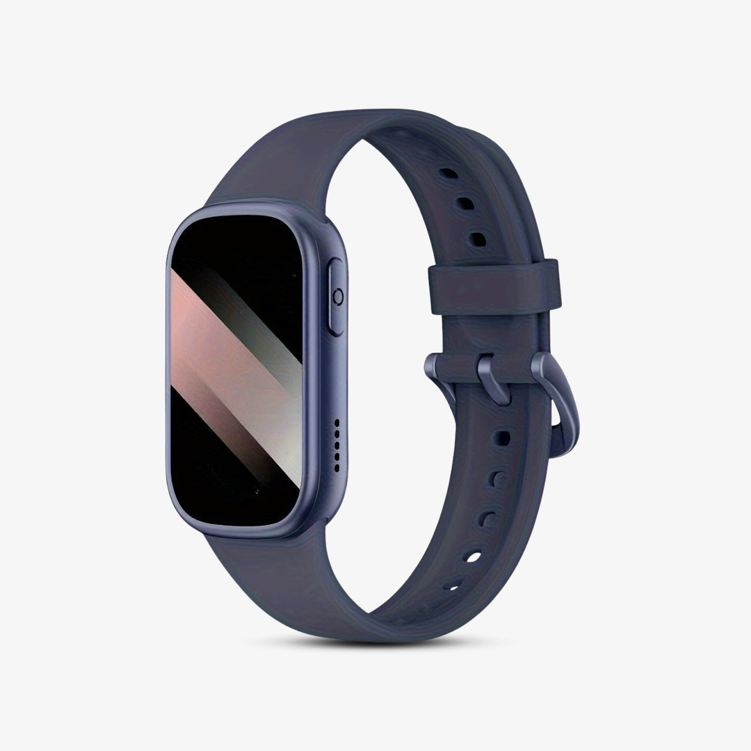 Smartwatch Fitness Tracker - Silicone Strap - Waterproof Design