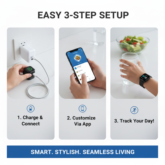 Smartwatch Tracker - Sports Display - Call Notifications