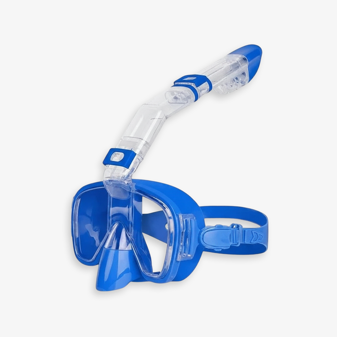 Snorkelling Mask - Top Tube - Adjustable Strap