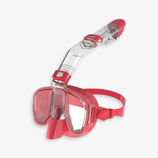 Snorkelling Mask - Top Tube - Adjustable Strap