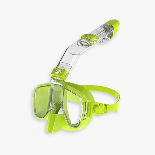 Snorkelling Mask - Top Tube - Adjustable Strap
