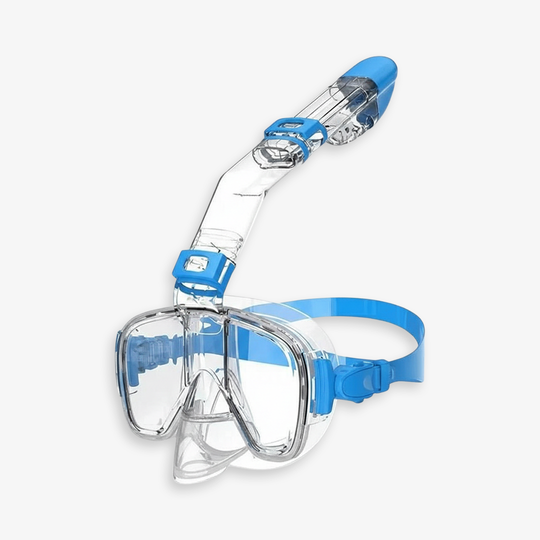 Snorkelling Mask - Top Tube - Adjustable Strap