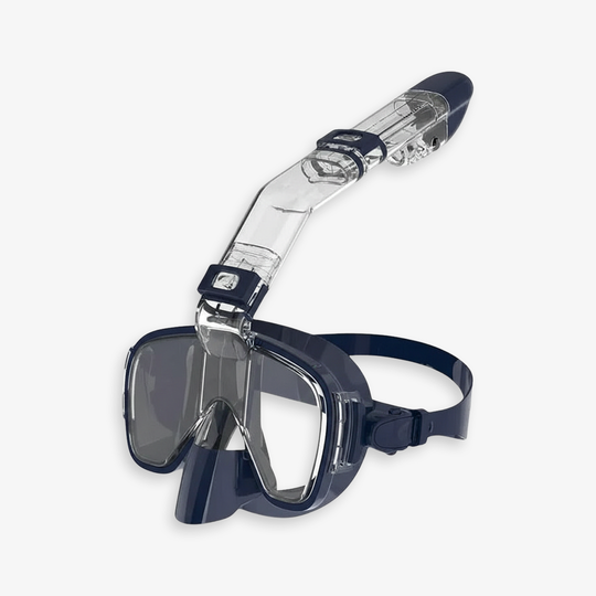 Snorkelling Mask - Top Tube - Adjustable Strap
