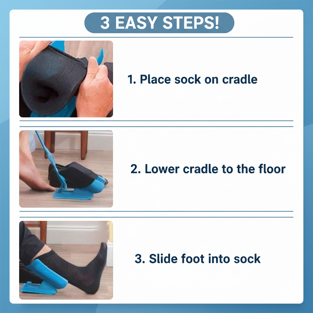 Sock Aid Kit - Compression Support - Easy Application