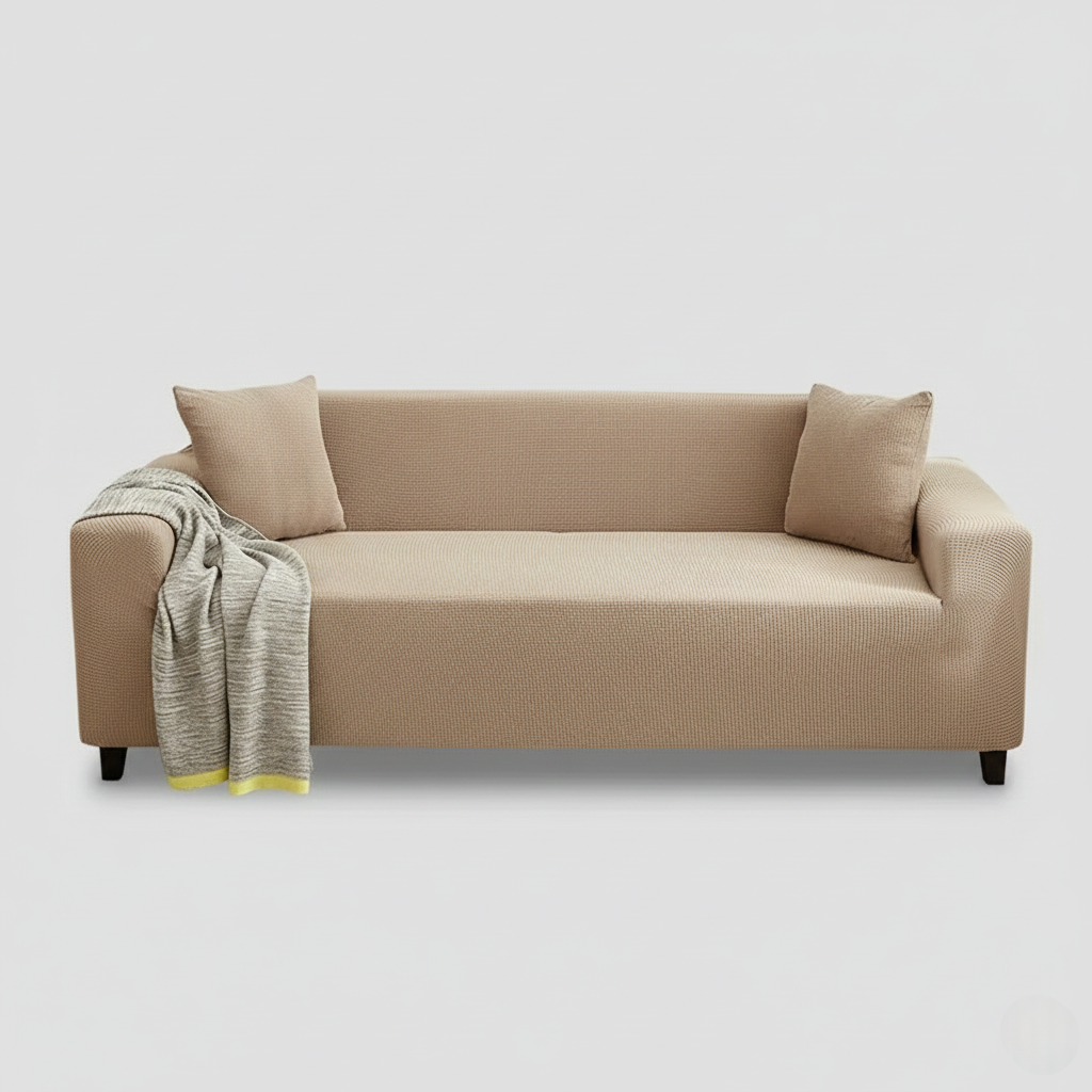 Stretch Sofa Cover - Universal Fit Slipcover - Machine Washable