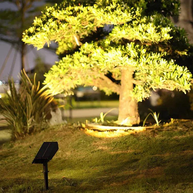 Solar LED Spotlight - Solar Powered Security Lights - Outdoor Spotlight - Luvonic