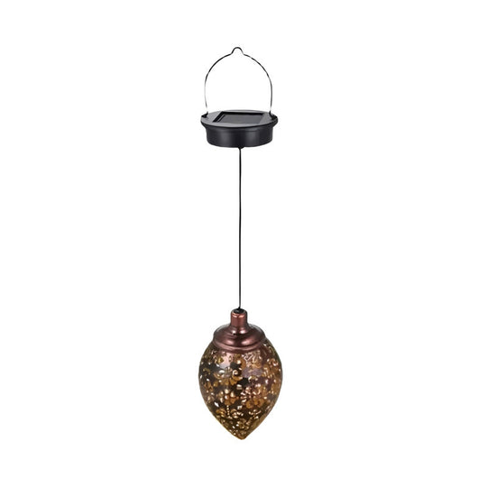 Solar Powered Water Drop Light for Garden Decoration and Environment