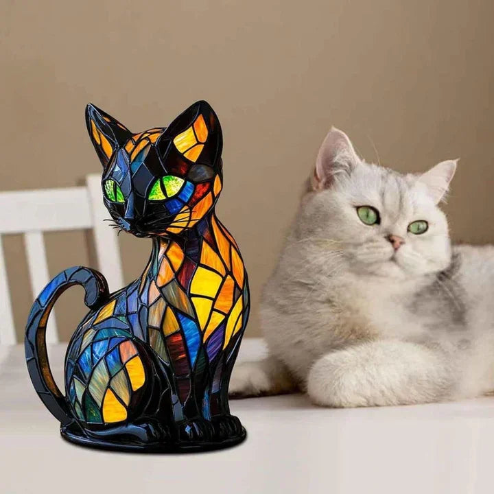 Stained Glass Table Lamp - Bedside Lamps - Bedroom Lamps - Luvonic