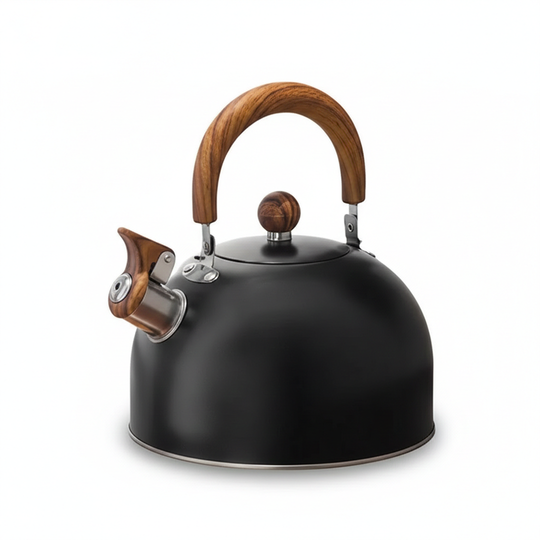 Stovetop Whistling Kettle – Stainless Steel – Handle with Thermal Barrier