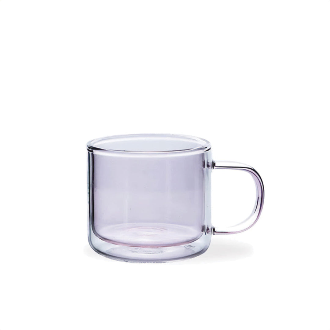 Tinted Glass Mug for Hot Beverages