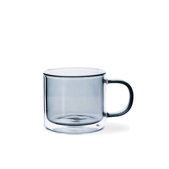 Tinted Glass Mug for Hot Beverages