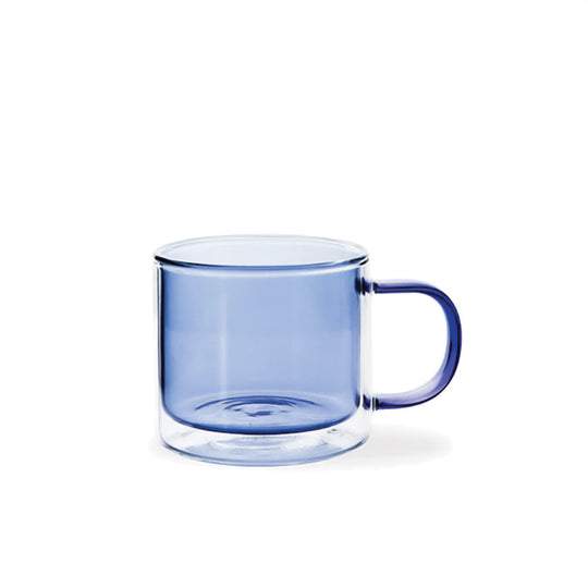 Tinted Glass Mug for Hot Beverages