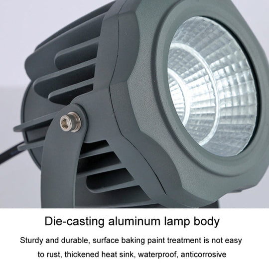 LED Floodlight COB Outdoor Waterproof Spotlight Billboard Lights Garden Lamp, 30W with 4 Colour Options
