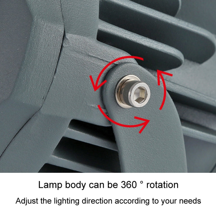 LED Floodlight COB Outdoor Waterproof Spotlight Billboard Lights Garden Lamp, 30W with 4 Colour Options