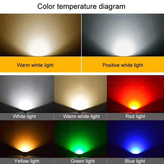 LED Floodlight COB Outdoor Waterproof Spotlight Billboard Lights Garden Lamp, 30W with 4 Colour Options