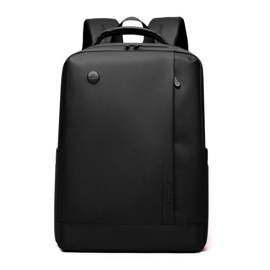 Men's 14-Inch Laptop Backpack - Waterproof Large Capacity Business Commuter Backpack (Black)