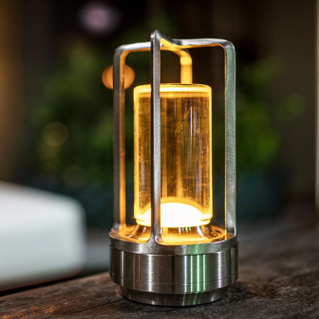 Table Lamp - Crystal Design - Wireless Charging