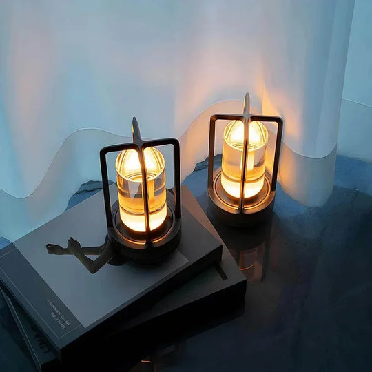 Table Lamp - Crystal Design - Wireless Charging
