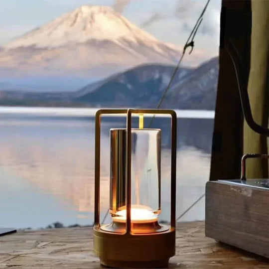 Table Lamp - Crystal Design - Wireless Charging