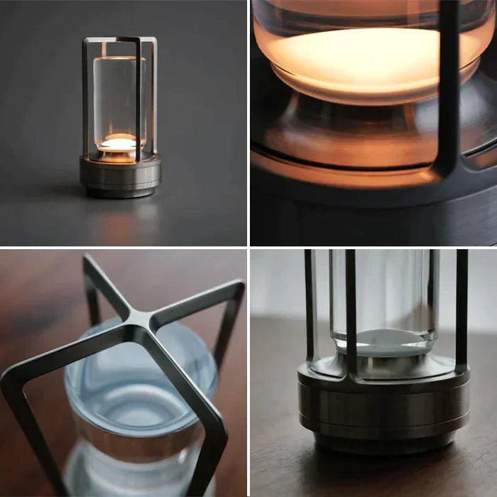 Table Lamp - Crystal Design - Wireless Charging