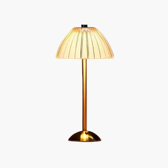 Table Lamp - Crystal Shade - USB Charging