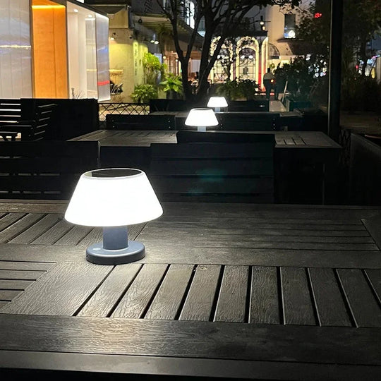 Table Lamp - Solar Powered - LED Lighting