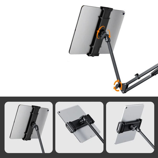 Tablet Mount – FlexiMount – 360° Rotatable – Adjustable Holder
