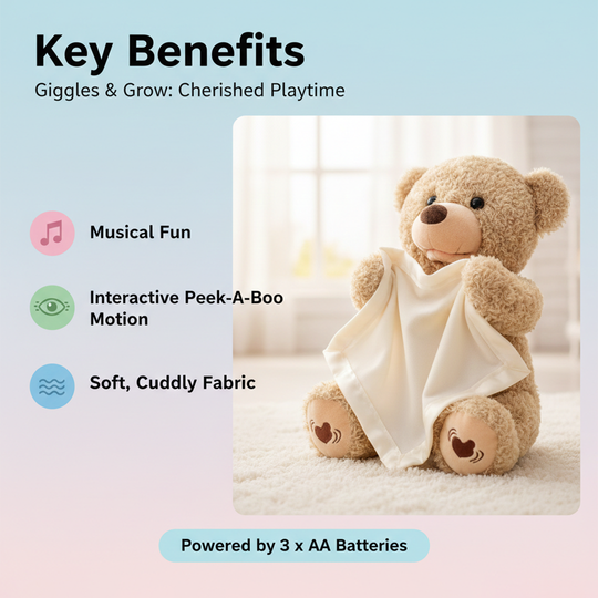 Teddy Bear - Peek A Boo - Musical Toy