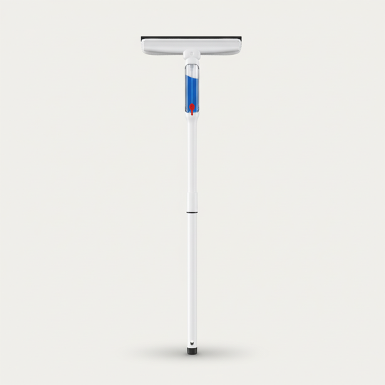 Telescopic Window Cleaner with Built-In Spray for Glass and Mirror Cleaning