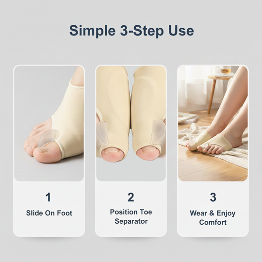 Toe Straightener - Foot Alignment - Bunion Support