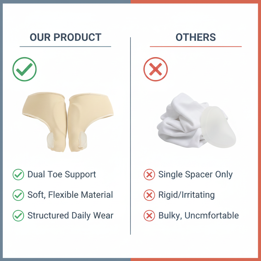 Toe Straightener - Foot Alignment - Bunion Support