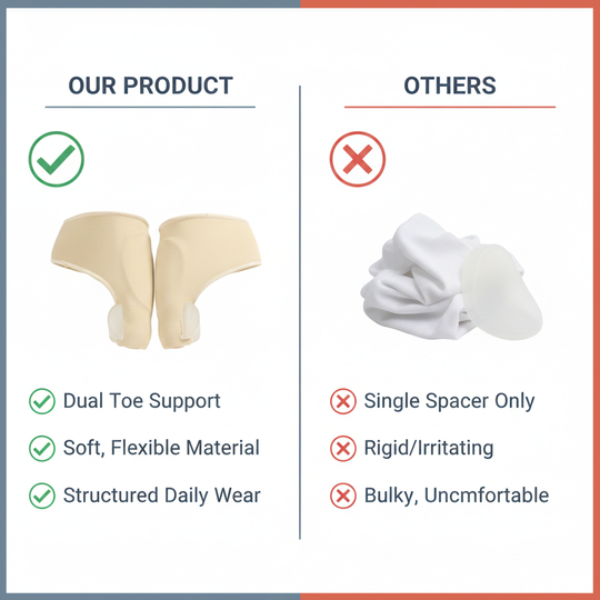 Toe Straightener - Foot Alignment - Bunion Support