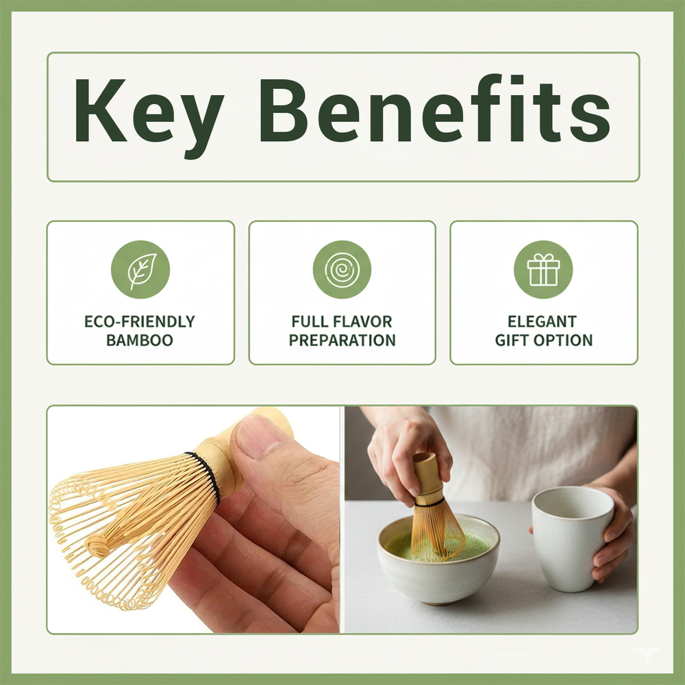 Traditional Matcha Tea Set for Authentic Japanese Tea Preparation