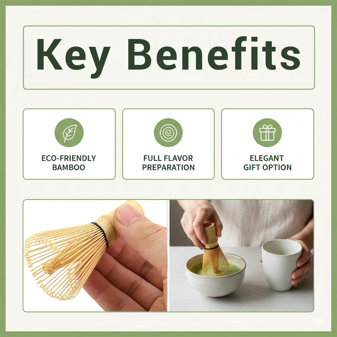Traditional Matcha Tea Set for Authentic Japanese Tea Preparation