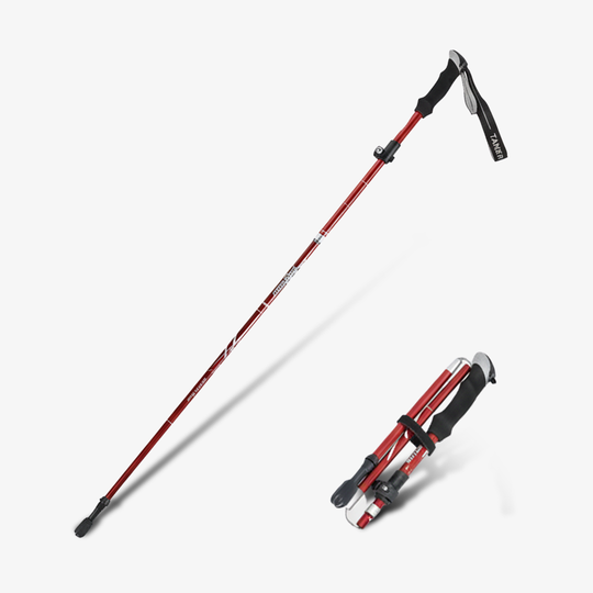 Trekking Pole - Adjustable Length - Foldable Design