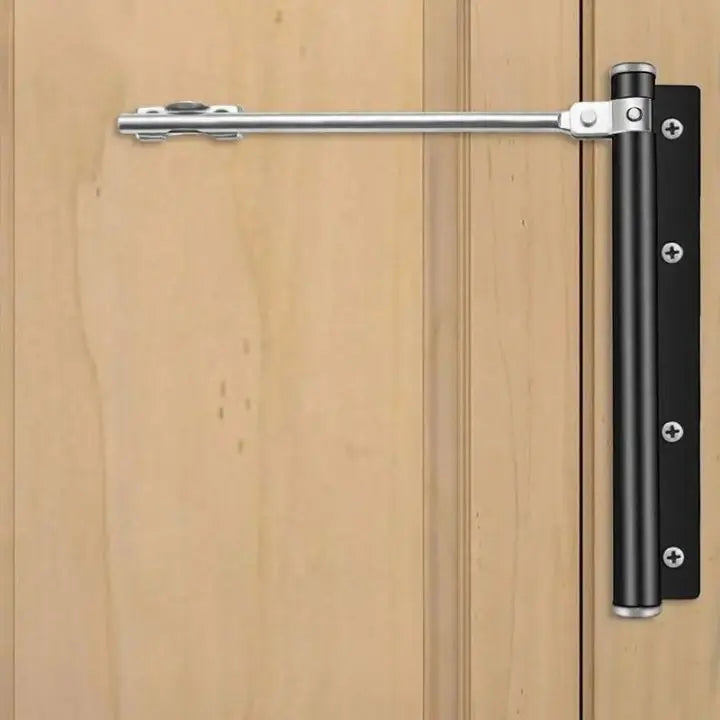 Automatic Door Closer – Stainless Steel, Quiet, Easy Installation