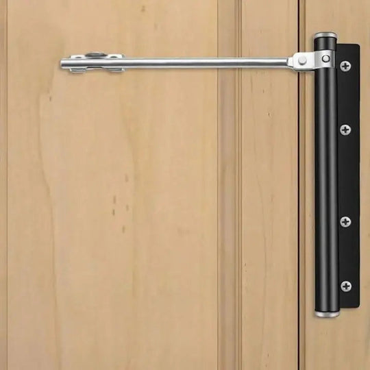 Automatic Door Closer – Stainless Steel, Quiet, Easy Installation