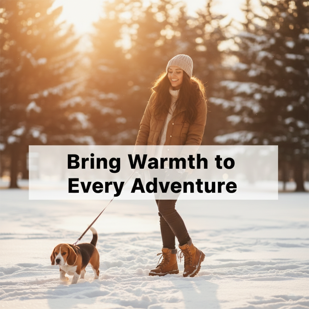 USB Powered Heated Insoles - Adjustable Levels - Outdoor Use
