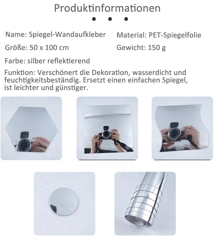 Ultra-Flexible Shatterproof Mirror - Safe and Durable