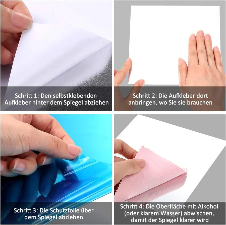 Ultra-Flexible Shatterproof Mirror - Safe and Durable