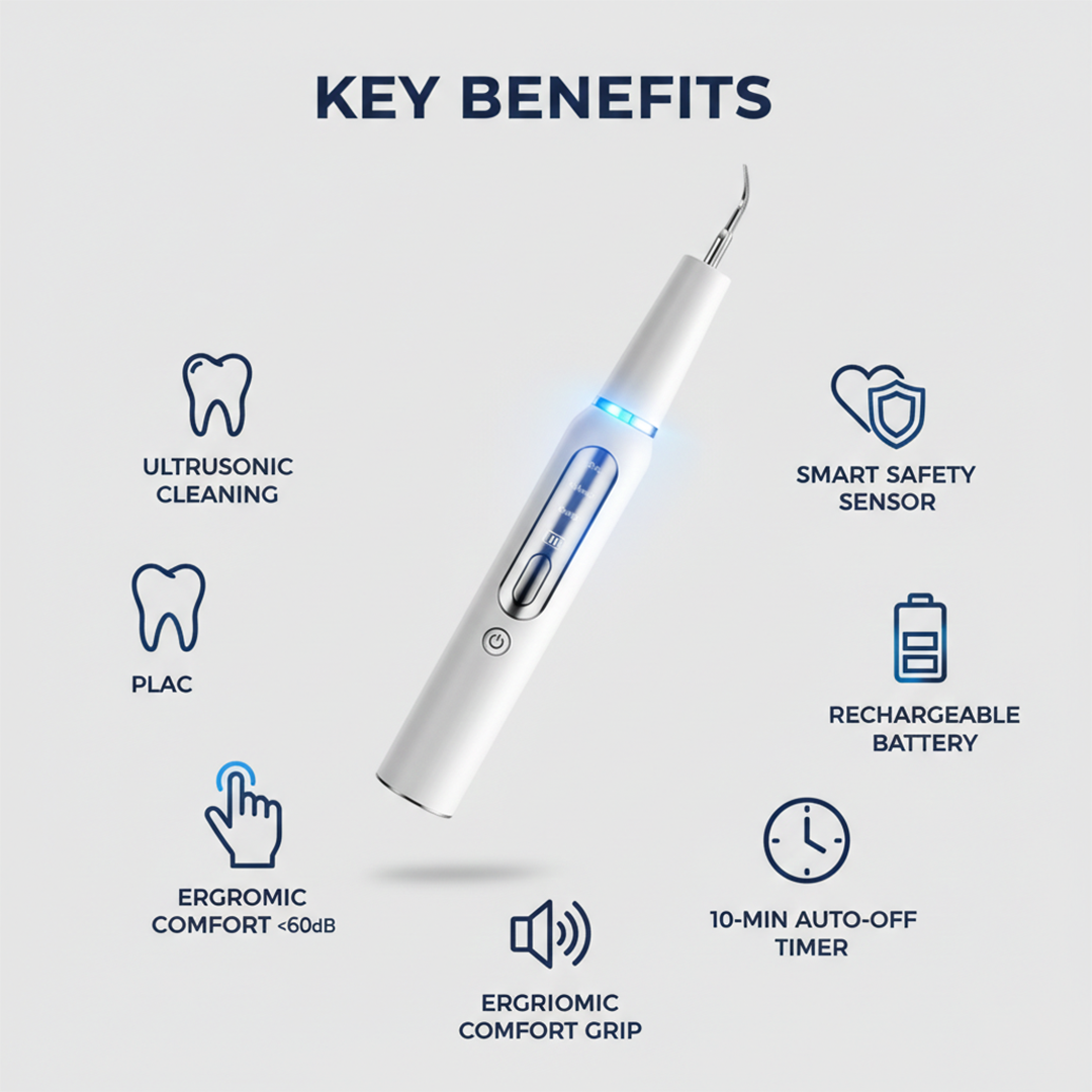 Ultrasonic Dog Plaque - Tartar Remover for At - Home Dental Care