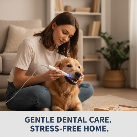 Ultrasonic Dog Plaque - Tartar Remover for At - Home Dental Care