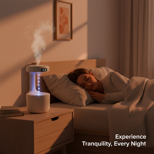 Ultrasonic Humidifier - Anti Gravity Effect - Desktop Design