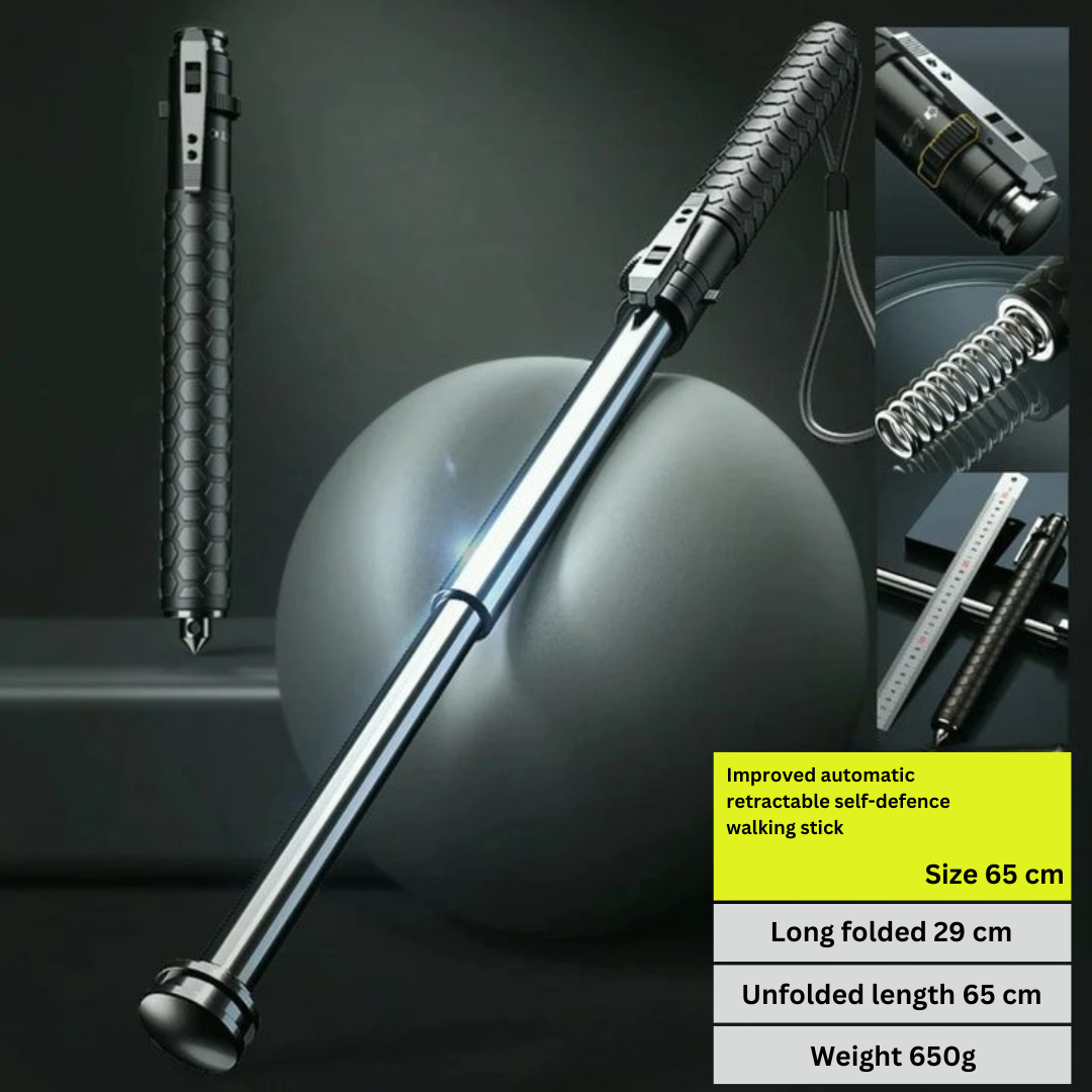 Self-Defense Walking Stick for Hiking and Urban Safety